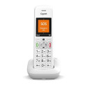 Gigaset E390 Analog/DECT telephone Caller ID White