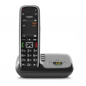 Gigaset E720A Analog/DECT telephone Caller ID Black