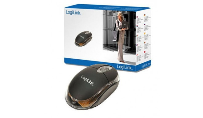 LogiLink optical USB Mini with LED mouse USB Type-A 800 DPI