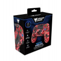 Dragonshock Mizar Camouflage, Red Bluetooth Gamepad Analogue / Digital PlayStation 4