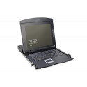 Digitus Modular console with 17" TFT (43,2cm), 1-port KVM & Touchpad, german keyboard
