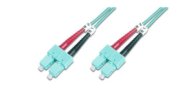 Digitus Fiber Optic Multimode Patch Cord, OM 3, SC / SC