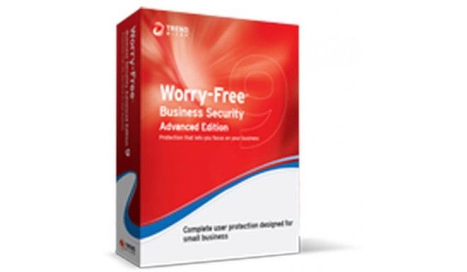 Trend Micro Worry-Free Business Security 9 Advanced, 12m, 5u 5 license(s) 12 month(s)