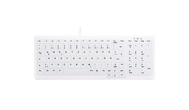 CHERRY AK-C7000 keyboard Medical USB QWERTZ German White