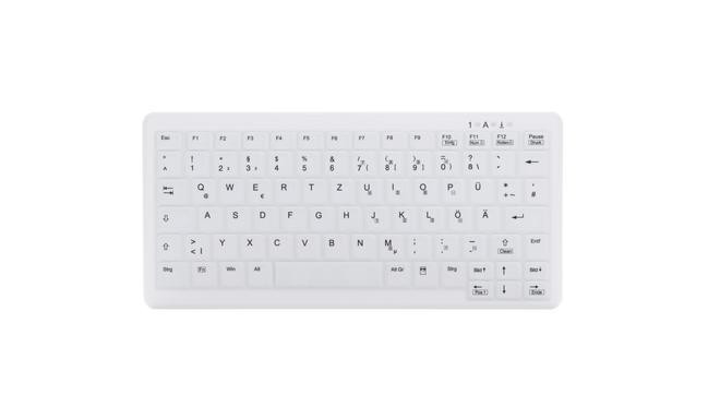 CHERRY AK-C4110 keyboard Medical RF Wireless QWERTZ German White