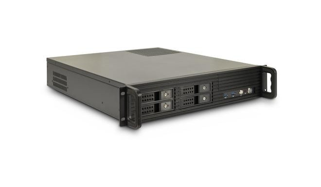 Inter-Tech 2U-2504 Rack Black
