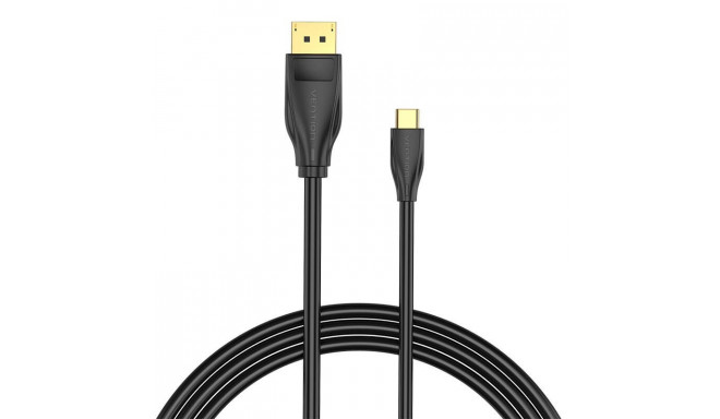 USB-C to DisplayPort 1.4 Cable Vention CGYBG, 1,5m, 8K 60Hz/4K 120Hz (black)