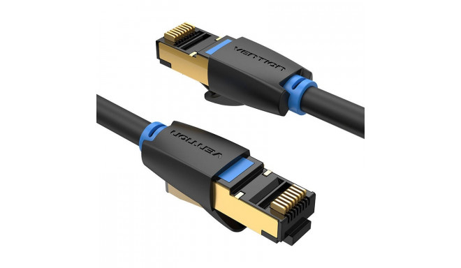 Network Cable CAT8 SFTP Vention IKABN RJ45 Ethernet 40Gbps 15m Black