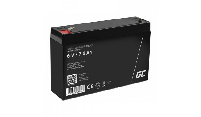 Rechargeable battery AGM 6V 7Ah Maintenancefree for UPS ALARM