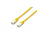 Equip Cat.6A Platinum S/FTP Patch Cable, 1.0m, Yellow