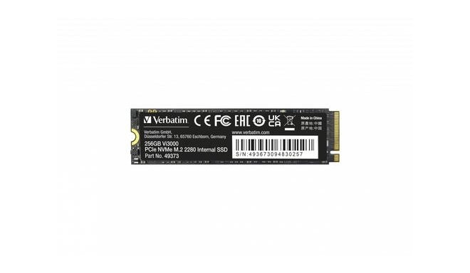Verbatim Vi3000 PCIe NVMe M.2 SSD 256GB