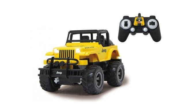 Jamara Jeep Wrangler Rubicon Radio-Controlled (RC) model Car Electric engine 1:18