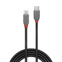 Lindy 2m USB 2.0 Type C to Micro-B Cable, Anthra Line