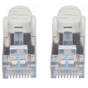 Intellinet Network Patch Cable, Cat6A, 3m, Grey, Copper, S/FTP, LSOH / LSZH, PVC, RJ45, Gold Plated 