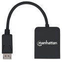 Manhattan DisplayPort 1.2 to 2-Port HDMI Splitter Hub with MST, 4K@30Hz, USB-A Powered, Video Wall F