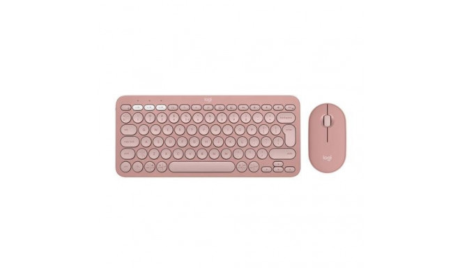 Logitech Pebble 2 Combo keyboard Mouse included Universal RF Wireless + Bluetooth QWERTY US Internat