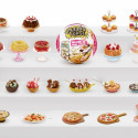 Accessories Miniverse Make It Mini Foods Cafe display 24 pieces