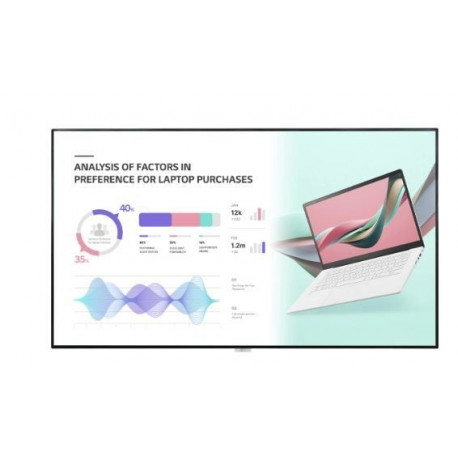 Monitor 98UH5J-H UHD 98 inch IPS 500cd/m2 24/7