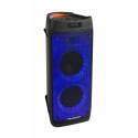 System audio PLL FM USB/SD/BT 2xKaraoke FULL LED PartyBox