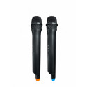 System audio PLL FM USB/SD/BT 2xKaraoke FULL LED PartyBox