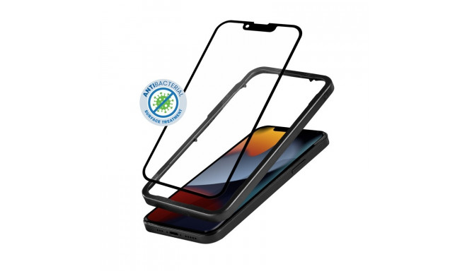 Tempered glass with installation frame