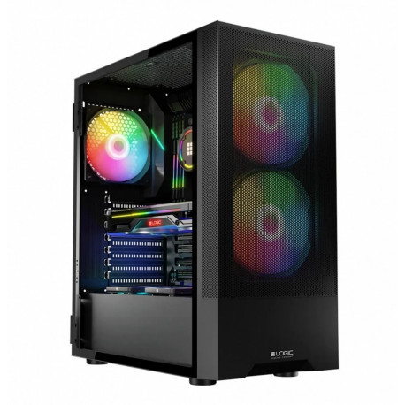 Computer cases Logic ARYA ARGB USB 3.0 Black