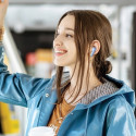 Bluetooth headphones 5.3 T85 ENC TWS blue