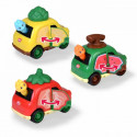 Vehicle Friut Friends ABC 3 types 12 cm