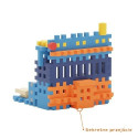 Construction blocks Mini Waffle - Police station