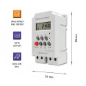 Electronic timer PC0629, DIN rail