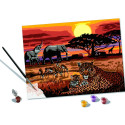 CreArt coloring book for children African landscape