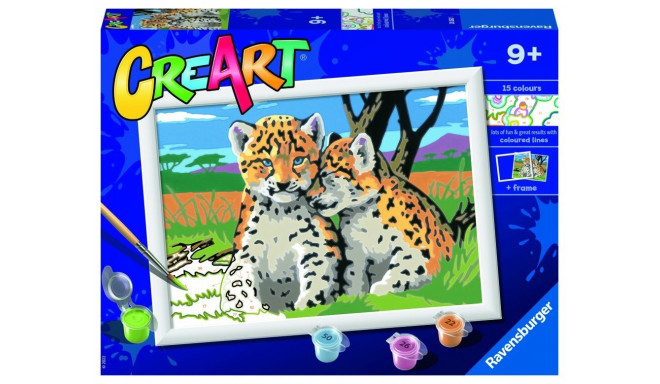 CreArt coloring book for children, Jaguars