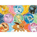 Puzzle 4x100 elementów Pokemon