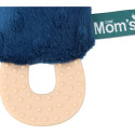 Squezze Jami dog with teether heavy blue