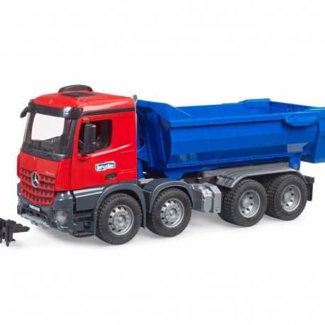 Product Name: Bruder 03624 Mercedes-Benz Arocs Truck with Roll-Off Container and Mi