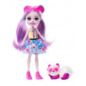 Enchantimals Purple Panda doll and figure