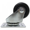 RACK castors set without locking, 4pcs