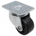 RACK castors set without locking, 4pcs