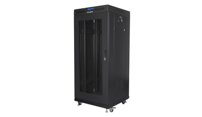 Standing rack cabinet 19 27U 600x600 mm, black