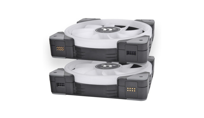 SwaFan EX12 RGB fan + replacement blades (reverse) magnetic, black