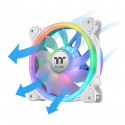 SwaFan 12 RGB fan + controller + replacement blades (reverse), snow