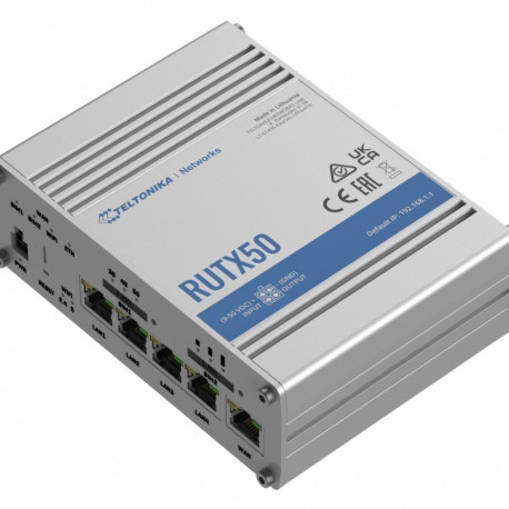 5G ruuter RUTX50 Wifi, 4xLAN, USB2.0