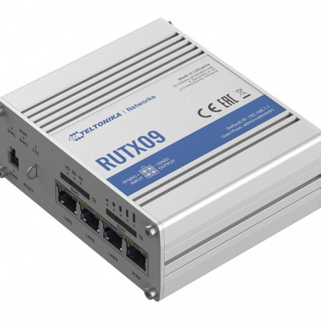 Router LTE RUTX09 (Cat 6), 4xGbE, GNSS