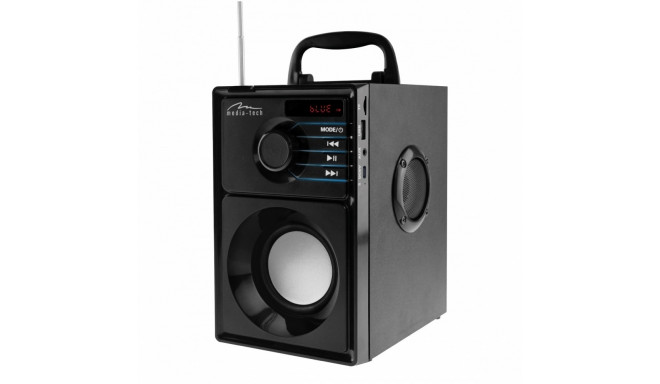 Bluetooth kõlar Boombox MT3179 15W USB-C hõbedane