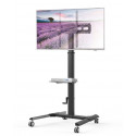 Mobile LCD/LED stand 32-70 inches, 40 kg with a shelf