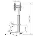 Floor Stand Trolley LCD/LED 37-70cali, 40kg PIVOT