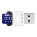 Memory card microSD PRO+ Plus MB-MD512SB/WW 512GB + reader