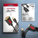 Axagon kaabel USB 2.0 - RS-232 (ADS-1PSN)