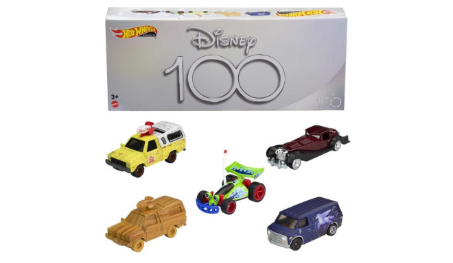 Hot Wheels Premium 100 Bundle Disney 5 cars