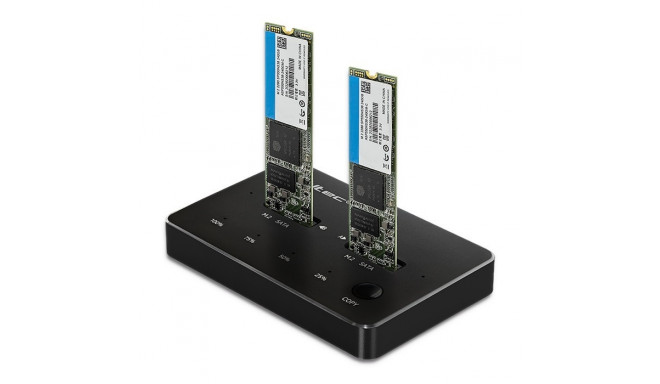 Ketta dokkimisjaam 2xSSD M2 SATA, NGFF